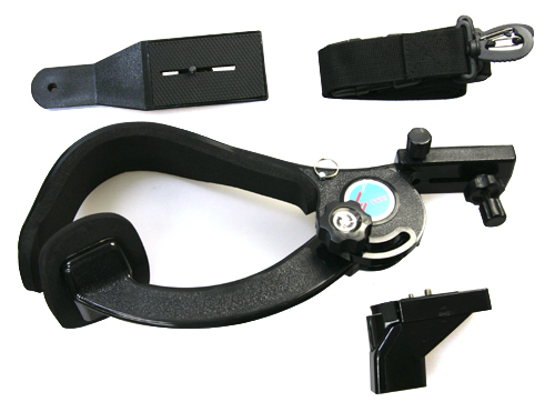ビデオカメラショルダーパット 付属品 ホルダー本体 アダプター2個 ショルダーベルト バッグ 