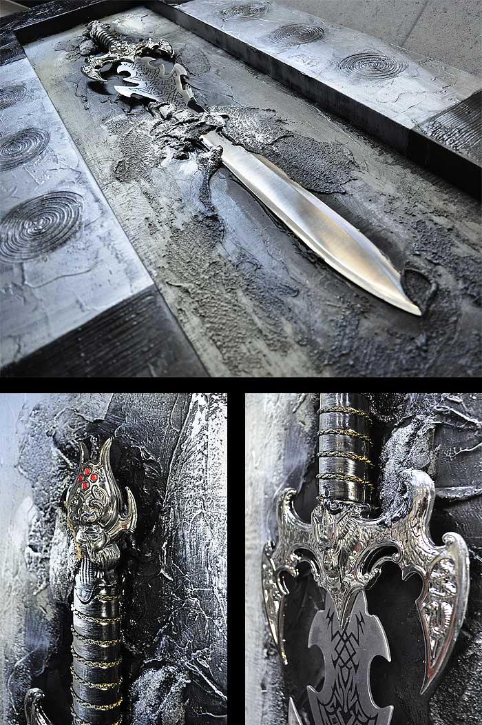 本物の剣が漂わせる風格と気品 イーモンズアートコレクション 3D-SWORD001